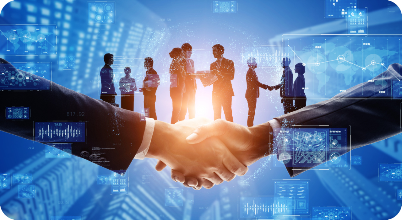 Satisfied users of enterprise apps.